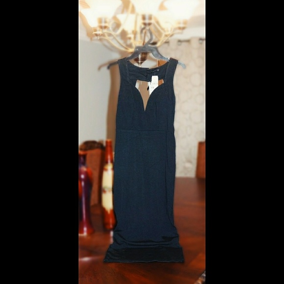 (New) Black Body-Con Dress by tfnc - Picture 1 of 3